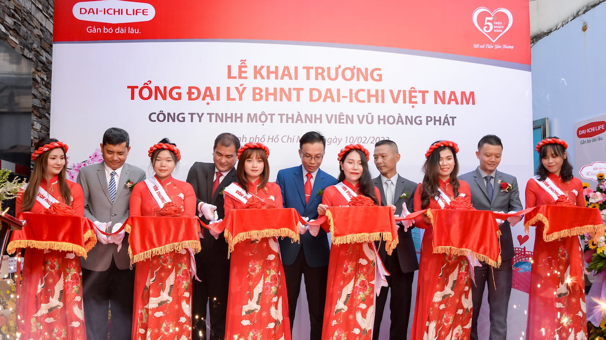 Dai-ichi Life Việt Nam khai trương Văn phòng Tổng Đại lý thứ 4 tại Quận 12, TP. Hồ Chí Minh